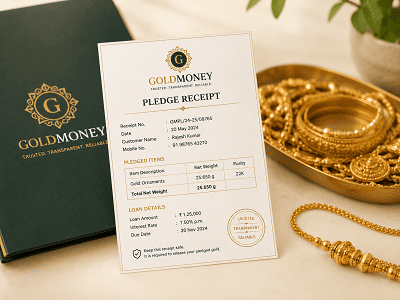 Bring pledge receipt